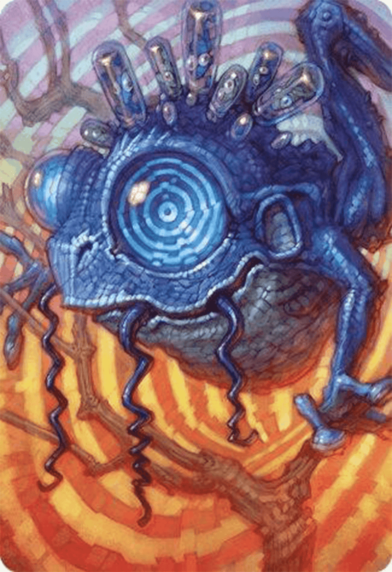 Psychic Frog Art Card [Modern Horizons 3 Art Series] - POKÉ JEUX