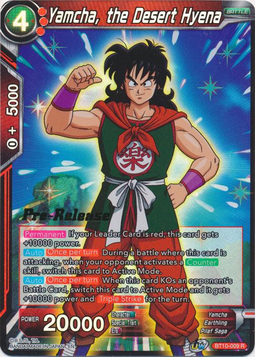 Yamcha, the Desert Hyena (BT10-009) [Rise of the Unison Warrior Prerelease Promos] - POKÉ JEUX