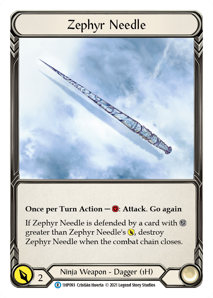 Zephyr Needle (Left) [1HP093] (History Pack 1) - POKÉ JEUX