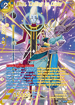 Whis, Calling to Order (SPR) (BT16-131) [Realm of the Gods] - POKÉ JEUX