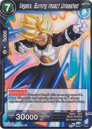 Vegeks, Burning Impact Unleashed (BT10-131) [Rise of the Unison Warrior] - POKÉ JEUX