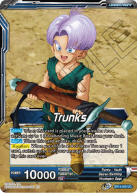 Trunks // Trunks, the Hero's Successor (BT14-031) [Cross Spirits Prerelease Promos] - POKÉ JEUX