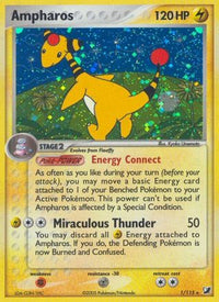 Ampharos (1/115) (Stamped) [EX: Unseen Forces]