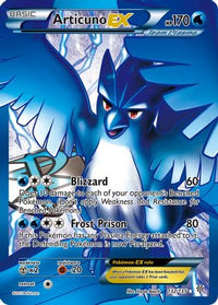 Articuno EX (132/135) [Black & White: Plasma Storm]