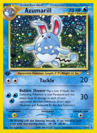 Azumarill (2/111) [Neo Genesis Unlimited]