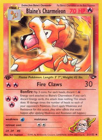 Blaine's Charmeleon (31/132) [Gym Challenge Unlimited]