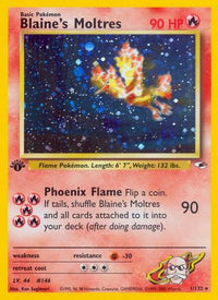 Blaine's Moltres (1/132) [Gym Heroes Unlimited]