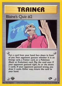 Blaine's Quiz #2 (111/132) [Gym Challenge Unlimited]