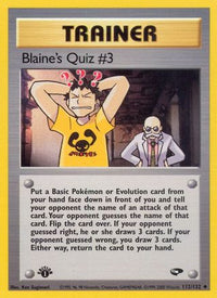 Blaine's Quiz #3 (112/132) [Gym Challenge Unlimited]