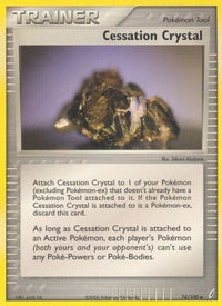 Cessation Crystal (74/100) (Stamped) [EX: Crystal Guardians]