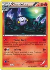 Chandelure (20/99) (Theme Deck Exclusive) [Black & White: Next Destinies]