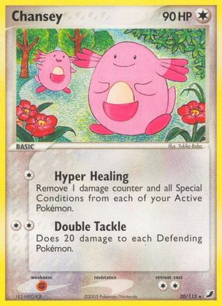 Chansey (20/115) [EX: Unseen Forces]