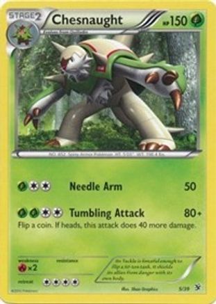 Chesnaught (5/39) [XY: Kalos Starter Set]