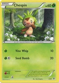 Chespin (3/39) [XY: Kalos Starter Set]