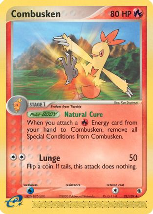 Combusken (28/109) [EX: Ruby & Sapphire]