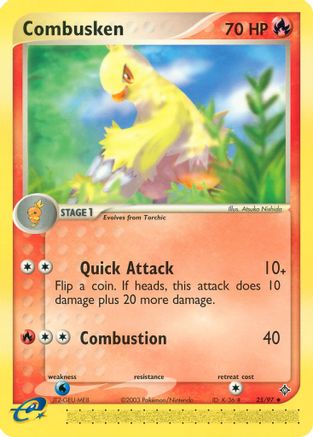 Combusken (25/97) [EX: Dragon]