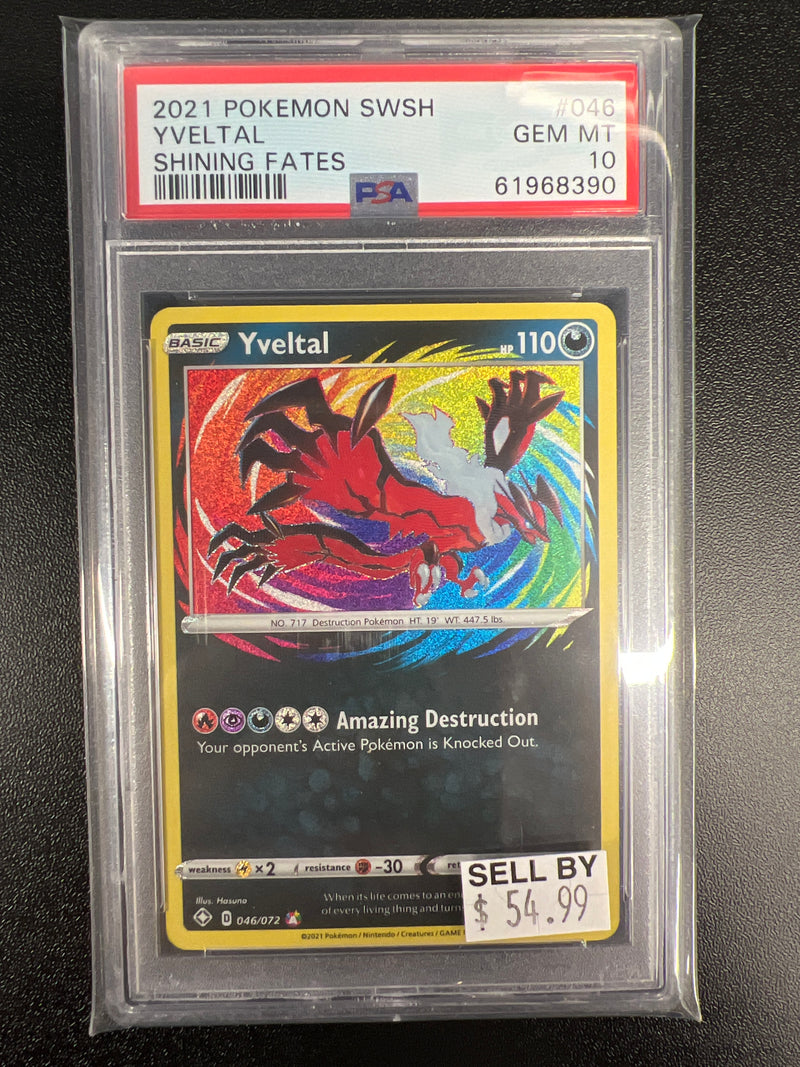 YVELTAL 046/072 PSA 10