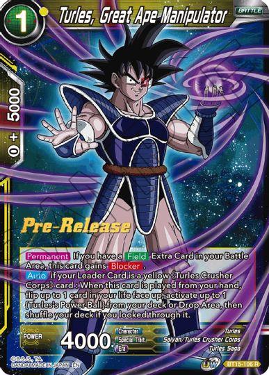 Turles, Great Ape Manipulator (BT15-106) [Saiyan Showdown Prerelease Promos] - POKÉ JEUX