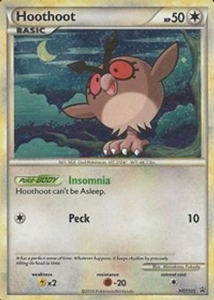 Hoothoot (HGSS05) [HeartGold & SoulSilver: Black Star Promos]