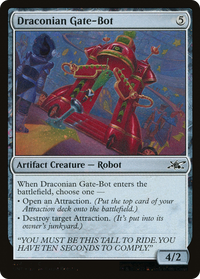 Draconian Gate-Bot (Galaxy Foil) [Unfinity]