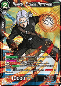 Trunks, Fusion Renewed (Common) (BT13-132) [Supreme Rivalry] - POKÉ JEUX