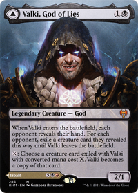 Valki, God of Lies // Tibalt, Cosmic Impostor (Borderless) [Kaldheim]