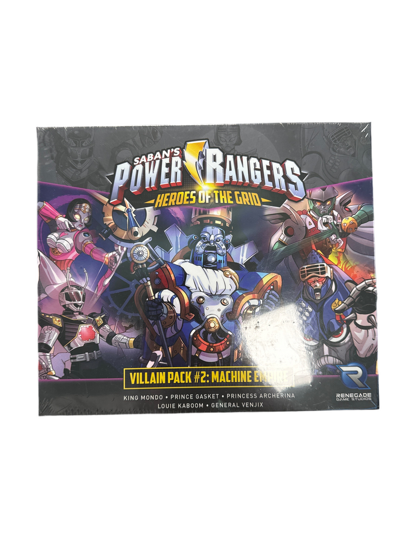 Power Rangers Heroes of the Grid - Vilain Pack