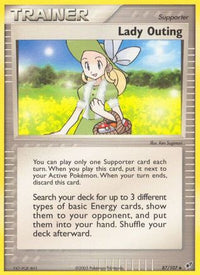 Lady Outing (87/107) (Stamped) [EX: Deoxys]