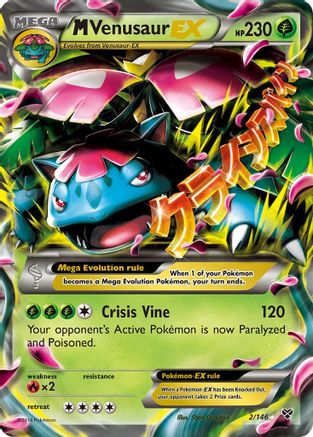 M Venusaur EX (2/146) [XY: Base Set]