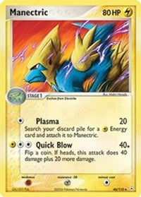 Manectric (46/110) (Stamped) [EX: Holon Phantoms]