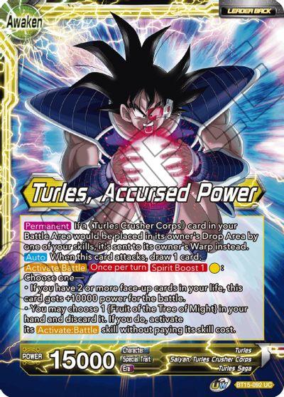 Turles // Turles, Accursed Power (BT15-092) [Saiyan Showdown] - POKÉ JEUX