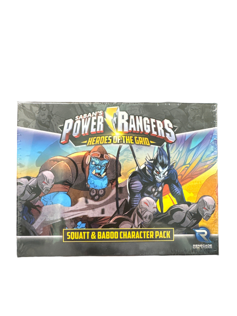 Power Rangers Heroes of the Grid - Squatt & Baboo Character Pack