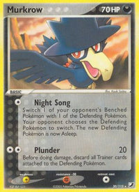 Murkrow (30/115) (Stamped) [EX: Unseen Forces]