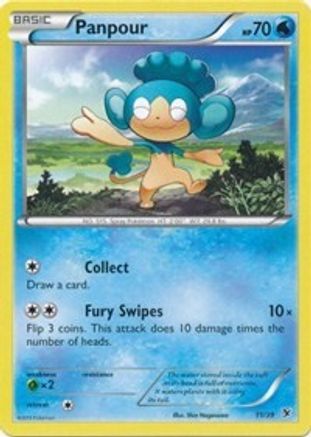 Panpour (11/39) [XY: Kalos Starter Set]