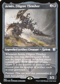 Armix, Filigree Thrasher (Etched) [Commander Legends]