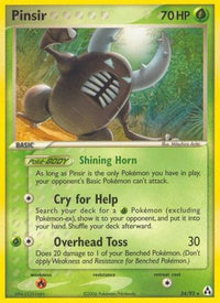 Pinsir (24/92) (Stamped) [EX: Legend Maker]