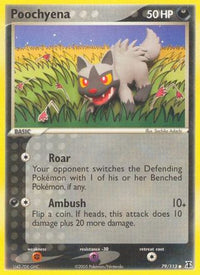 Poochyena (79/113) (Stamped) [EX: Delta Species]