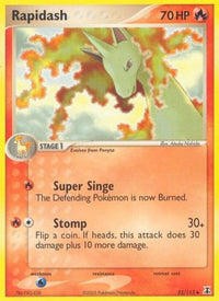 Rapidash (52/113) (Stamped) [EX: Delta Species]