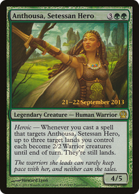 Anthousa, Setessan Hero [Theros Prerelease Promos]