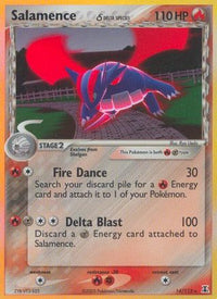 Salamence (14/113) (Delta Species) (Stamped) [EX: Delta Species]