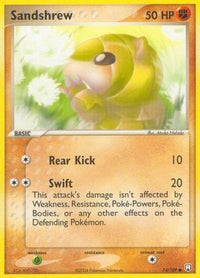 Sandshrew (74/109) (Stamped) [EX: Team Rocket Returns]