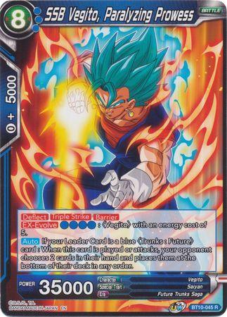 SSB Vegito, Paralyzing Prowess (BT10-045) [Rise of the Unison Warrior] - POKÉ JEUX