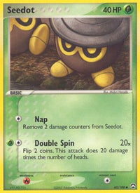 Seedot (60/108) (Stamped) [EX: Power Keepers]