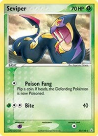 Seviper (32/110) (Stamped) [EX: Holon Phantoms]