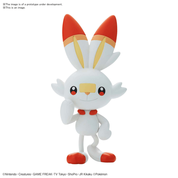 Pokemon Model Kit Quick!! 05 Scorbunny - POKÉ JEUX