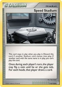 Speed Stadium (114/130) [Diamond & Pearl: Base Set]