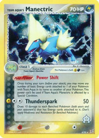 Team Aqua's Manectric (4/95) [EX: Team Magma vs Team Aqua]