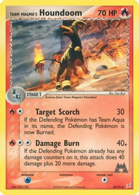 Team Magma's Houndoom (34/95) [EX: Team Magma vs Team Aqua]