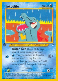 Totodile (85/105) [Neo Destiny Unlimited]