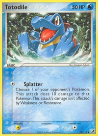 Totodile (78/115) (Stamped) [EX: Unseen Forces]